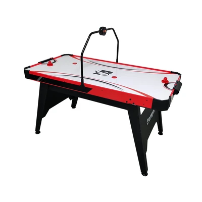 Gambar Berwyn 152x76x81 Cm Game Table Air Hockey - Merah/abu-abu