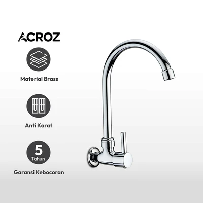 Gambar Acroz 18.9 Cm Keran Dapur Chrome