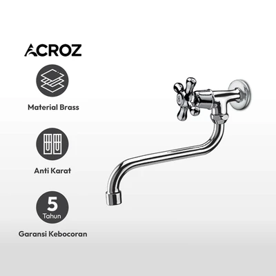 Gambar Acroz Keran Dapur Chrome 119s-f02