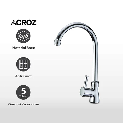 Gambar Acroz 23 Cm Keran Dapur Chrome