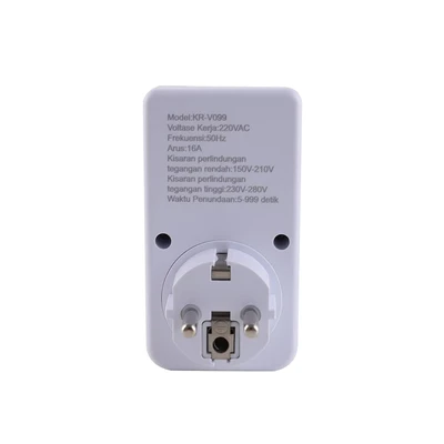 Gambar Krisbow Voltage Protector Digital 150v-280v - Putih