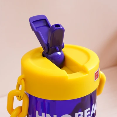 Jual Ataru Botol Minum Plastik Dengan Strap 480 ml - Biru Terbaru ...