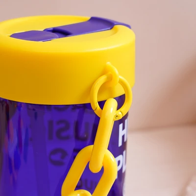 Jual Ataru Botol Minum Plastik Dengan Strap 480 ml - Biru Terbaru ...