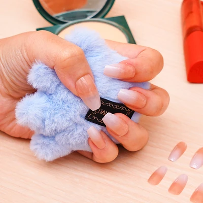 Gambar Ataru Kuku Palsu French Nail Set 24 pcs