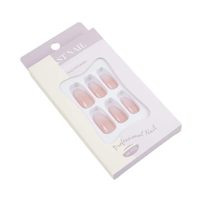 Gambar Ataru Kuku Palsu French Nail Set 24 pcs