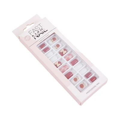 Gambar Ataru Kuku Palsu Ribbon Set 24 pcs