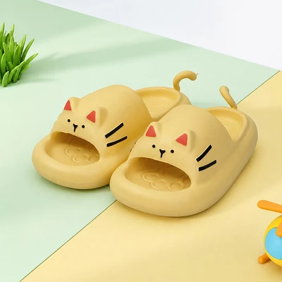 Gambar Ataru Ukuran 35/36 Sandal Wanita Slippers Cat - Kuning