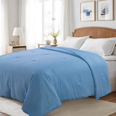 Gambar Sleeplite 150x200 cm Selimut Nylon - Biru