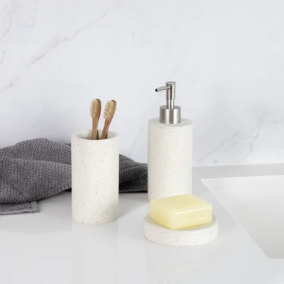 Gambar Stora 10.8x10.8x2.3 cm Tempat Sabun Batang - Krem Ivory