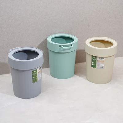 Gambar Stora Tempat Sampah Plastik Dengan Handle Round 10 Liter - Biru