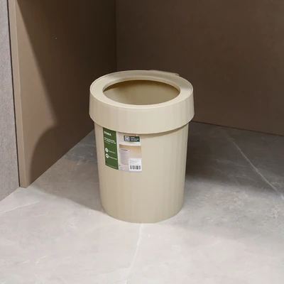 Gambar Stora Tempat Sampah Plastik Dengan Handle Round 10 Liter - Kuning