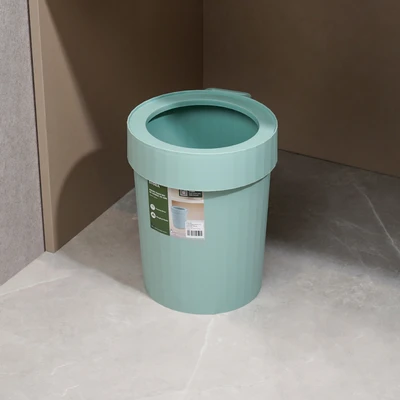 Gambar Stora Tempat Sampah Plastik Dengan Handle Round 10 Liter - Hijau