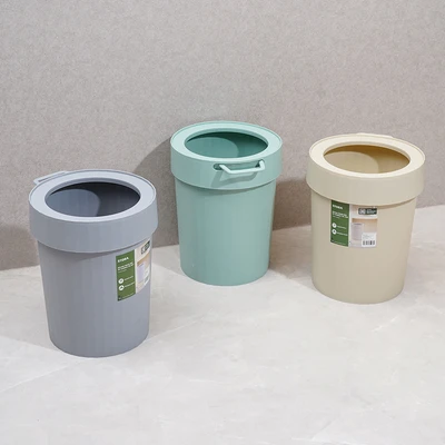 Gambar Stora Tempat Sampah Plastik Dengan Handle Round 10 Liter - Hijau