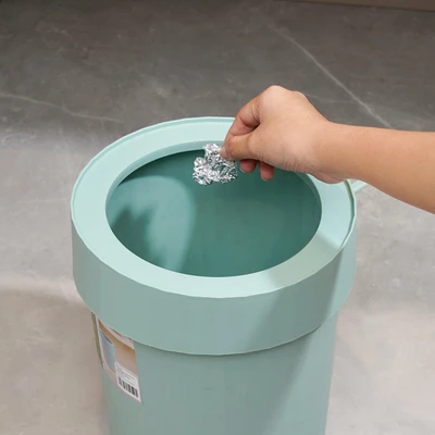 Gambar Stora Tempat Sampah Plastik Dengan Handle Round 10 Liter - Hijau