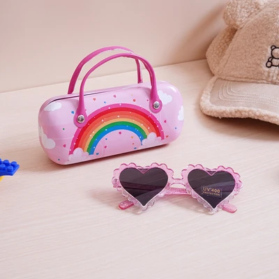 Gambar Ataru Kacamata Anak Dengan Case Rainbow