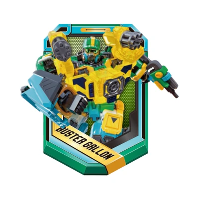 Gambar Metal Cardbot Robot Buster Gallon