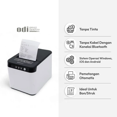 Gambar Odi Printer Thermal Wireless Auto Cut 80 mm ZYQ821 - Mix
