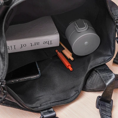 Gambar Ataru Tote Bag Backpack Nylon 2In1 - Hitam