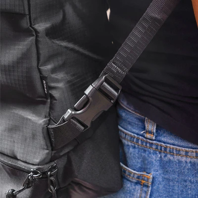 Gambar Ataru Tote Bag Backpack Nylon 2In1 - Hitam