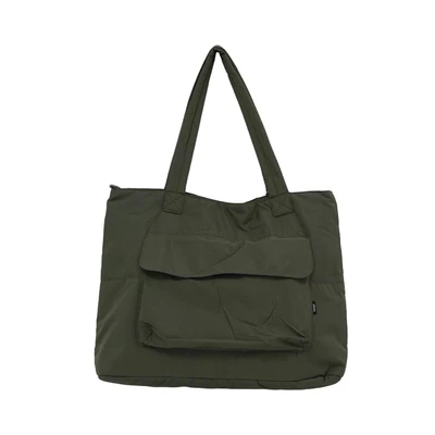 Gambar Ataru Tote Bag Front Pocket Nylon - Hijau