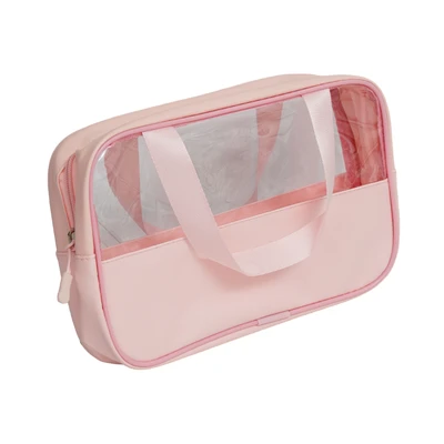 Gambar Ataru Pouch Dengan Handle Rectangle - Pink
