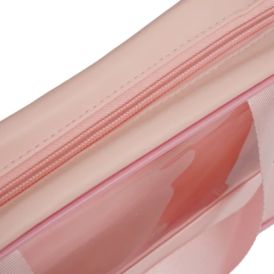 Gambar Ataru Pouch Dengan Handle Rectangle - Pink