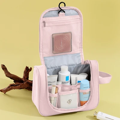 Gambar Ataru Tas Organizer Toiletry Zipper - Pink