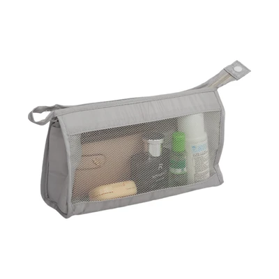 Gambar Ataru Pouch Mesh Rectangle - Abu-Abu