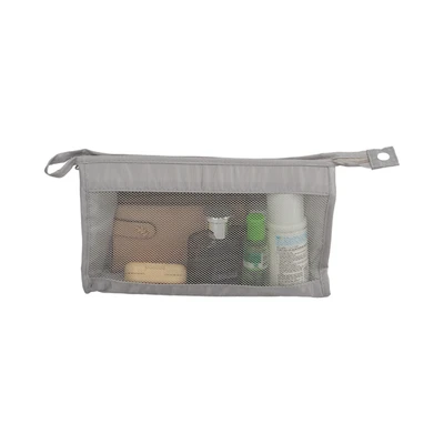 Gambar Ataru Pouch Mesh Rectangle - Abu-Abu