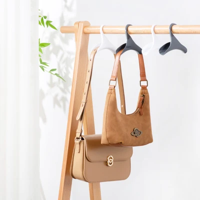 Gambar Stora Hanger Tas Plastik PP 11 cm Set 2 pcs - Putih