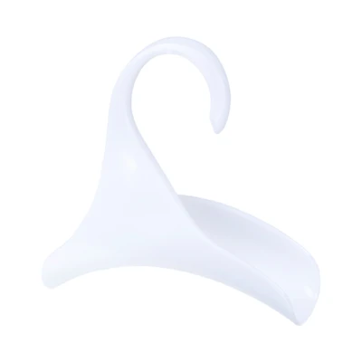 Gambar Stora Hanger Tas Plastik PP 11 cm Set 2 pcs - Putih
