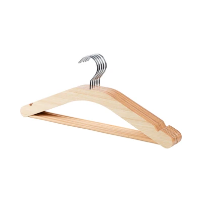 Gambar Stora Hanger Baju Kayu Laminated 43x0.8x18 cm Set 5 pcs