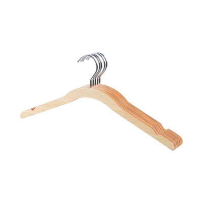 Gambar Stora Hanger Baju Kayu Laminated 43.5 cm Set 5 pcs