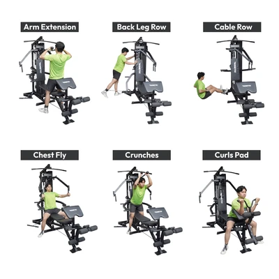 Gambar Kinetic Multi Gym 90 Kg Hrgym25 6col