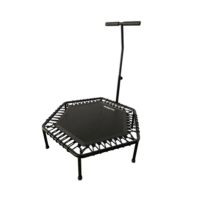 Gambar Kinetic 112 cm Trampoline Dengan Handle Bar Hrtr09E