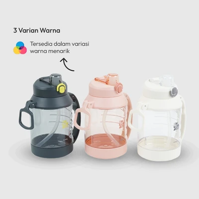 Gambar Kris Rocky Botol Minum Tritan 1.8 Liter - Pink