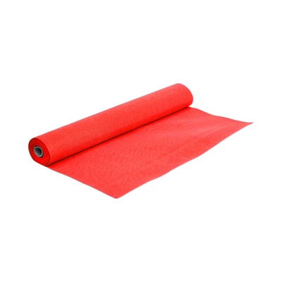 Gambar Krisfloor 1.2X1 Mtr Alas Lantai Anti Slip PVC Nontear Zigzag - Merah