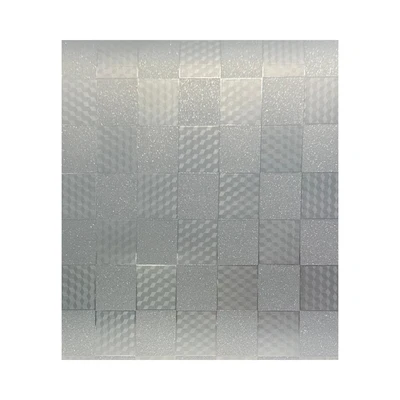 Gambar Forhom Stiker Kaca Checkered 90x200 cm T4006