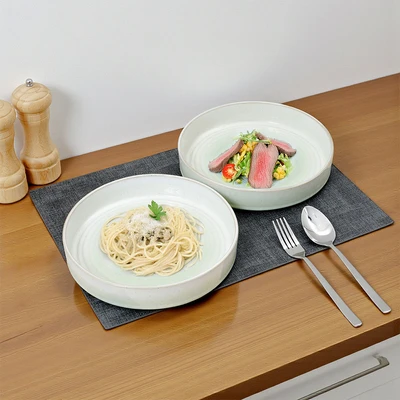 Gambar Appetite Mangkuk Glaze 22.8 cm Brava Set 2 pcs - Hijau