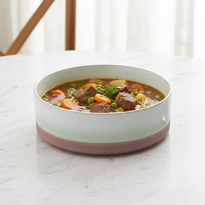 Gambar Appetite Brava Mangkuk Keramik Glaze 21.8 cm - Hijau