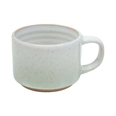 Gambar Appetite Brava Cangkir Stoneware Dengan Saucer Glaze 100 ml Set 2 pcs - Hijau