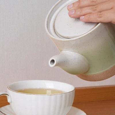Gambar Appetite Brava Teko Teh Stoneware 900 ml - Hijau Glaze