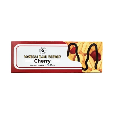 Gambar Gelflex -3.75 Softlens Muesli Bar Series Cherry - Abu-Abu