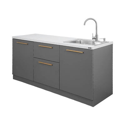 Gambar Informa Neo Dakota Kabinet Bawah Dapur - Abu-Abu