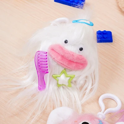 Gambar Ataru Gantungan Kunci Plush Crazy Hair Random