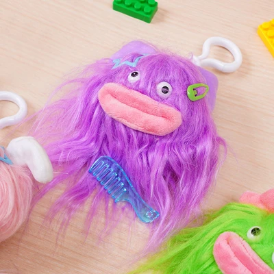 Gambar Ataru Gantungan Kunci Plush Crazy Hair Random