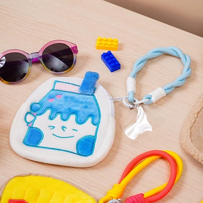 Gambar Ataru Gantungan Kunci Strap Pouch Food Random