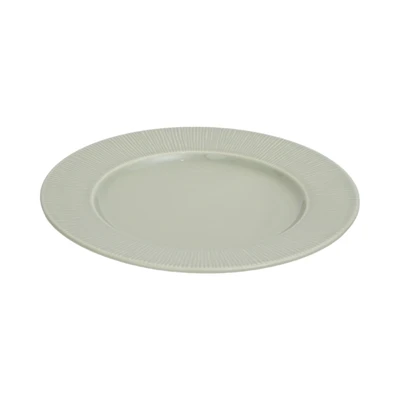 Gambar Delicia Neosilk Piring Saji Dessert Porcelain 21 cm - Hijau