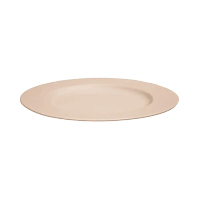 Gambar Delicia Neosilk Piring Makan Porcelain 27 cm - Cokelat