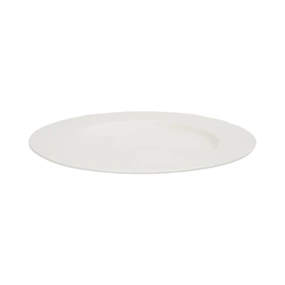 Gambar Delicia Neosilk Piring Makan Porcelain 27 cm - Putih